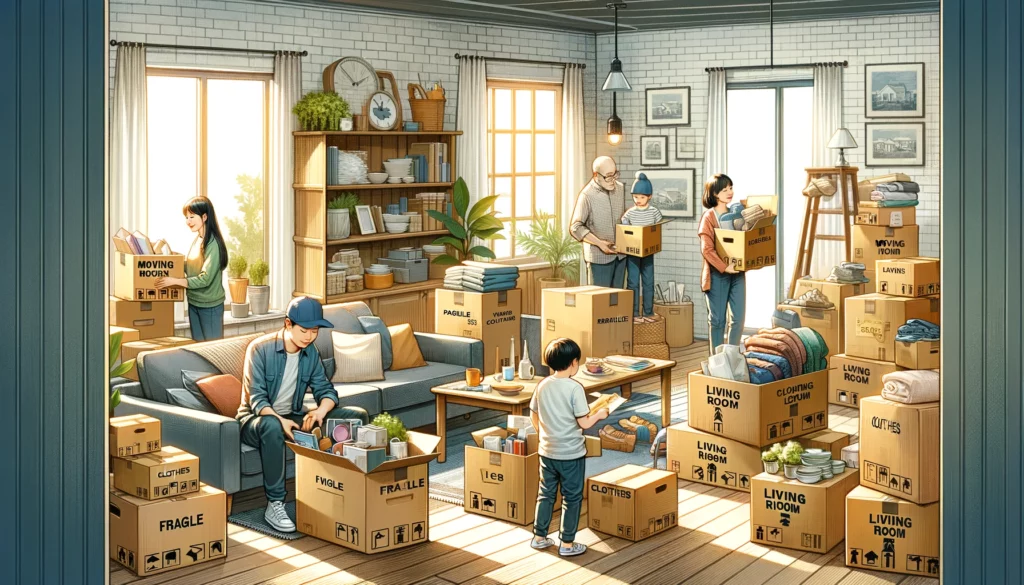 Jak na balení krabic?